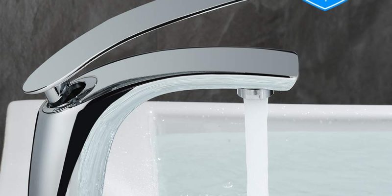 Robinet mitigeur de salle de bain design