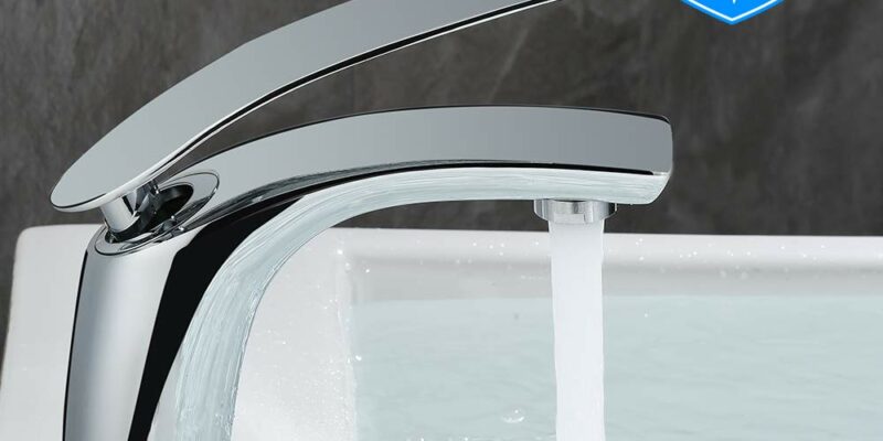 Robinet mitigeur de salle de bain design