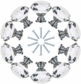 gotyou 10 Pièces Poignée de Porte en Cristal Clair,Poignée en Cristal de Meubles avec 25mm Vis,Poignées Boutons Transparent Diamant Cristal,Poignée de Tiroir Décoration de la Maison(30mm)