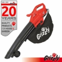 Grizzly électrique 3 en 1 Aspirateur souffleur broyeur EL 2800 Blas vitesse 270 KM/H 2800 W