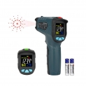 Hanmer Thermomètre infrarouge Pistolet de température à infrarouge laser numérique sans contact pour la cuisson de la viande Cuisine BBQ Thermostat industriel avec rétroéclairage LCD(-58℉-1022℉)