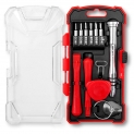 Hi-Spec Kit de Tourvenis de Précision Magnétique, 19 Pièces pour Réparation Portable, Ordinateur, Lunettes,Laptop,Appareil
