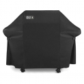 Housse Barbecue Housse Bâche de Protection BBQ Couverture de Gril Anti-UV/Anti-l’eau/Anti-l’humidité pour Weber, Holland, JennAir, Brinkmann et Char Broil (152.4 x 76.2 x 127 cm)