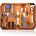 H&S Réparation Montre Outils Professionnel 147pcs Montre Kit Outil de Remplacement des Piles Montre Bracelet Outil de Remover Métal Outil de Réparation pour Bracelet de Montre