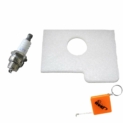 HURI Filtre à Air avec Bougie d’allumage pour Stihl 017 018 MS170 MS180 Tronçonneuse