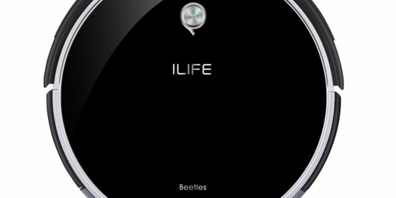 Aspirateur robot ILIFE A6. Le robot aspirateur haut de gamme de la marque. Rapport qualité/prix étonnant. Livré avec des brosses de rechange. Pour des performances optimales, pensez à remplacer le filtre et les brosses latérales une à deux fois par mois. Couleur Noir
