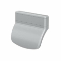 Inconnu CC-Shopping 911 Poignée de Porte de Balcon Arrondie avec 2 vis de Montage incluses 70 x 55 x 20 mm, argenté, 70x55x20 mm