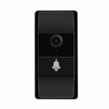 Interphone vidéo sans Fil connecté à Votre Smartphone. Caméra HD, boitier Noir, résistant à la Pluie. Facile à Installer. Parfait pour échanger avec Vos visiteurs Depuis Votre Smartphone. Knock’