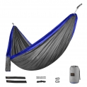 isYoung Hamac de Jardin Support 300kg 2 Sangles 2 Mousquetons