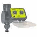 Jardibric 4963 PNR11 Programmateur/temporisateur à électrovanne nez robinet 1 voie (1 x 9 V), Multicolore, 15x11x21.5 cm