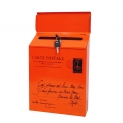 JklausTap Boîte aux Lettres Murale pour Porte – Boîte aux Lettres de sécurité – Porte-Magazines et journaux – Verrou en Fer