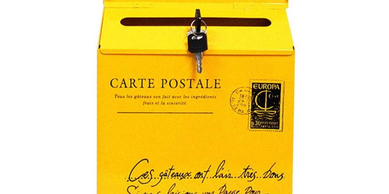 Boîte aux lettres murale pour porte JklausTap