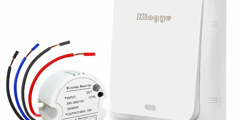 Kit interrupteur sans fil, sans pile et sans cablage