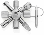 KNIPEX TwinKey® pour toutes les armoires et systèmes de fermeture standards 92 mm