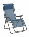 Fauteuil pliable Relax de jardin Lafuma, Couleur: Océan, LFM4019-8547, 87 x 68 x 114 cm