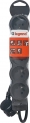 Legrand LEG50258 Rallonge multiprise standard 5 prises 2 pôles avec terre et cordon de 1,5 m Noir