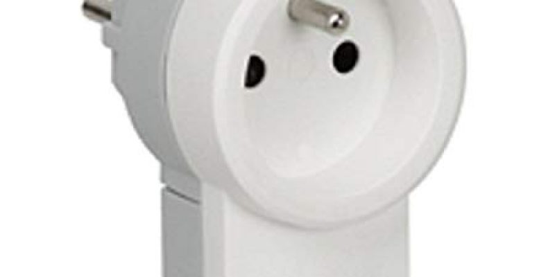 Legrand LEG50461: fiche double fonction 250 V~ 16 A avec 2p+t. 16 Ampères. Coloris Blanc