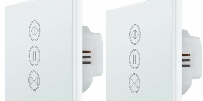 Lot de 2 interrupteurs connectés WIFI de volet roulant