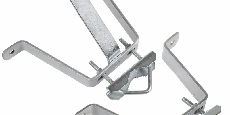 Accessoires de montage pour antenne satellite (Arceau de Mât 18 cm). Maclean 556 mctv Satellite