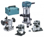 Effleureuse/défonceuse Makita RT0700CX3J Makpac