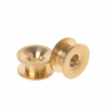 Manyo Oeillet de Coupe-bordures- Laiton, Outil de Jardin Agriculture Abordable Pièces Accessoires pour Tête de débroussailleuse avec 2 Fils Universelle (4 Pcs)