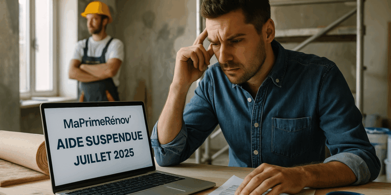 MaPrimeRénov’ suspendue dès juillet 2025 : ce qui change pour vos travaux