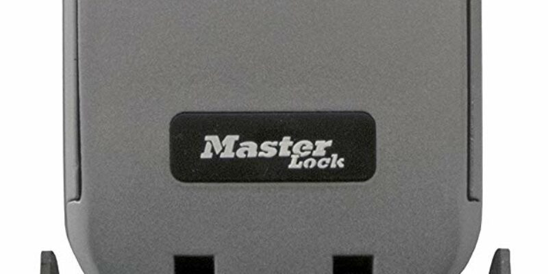 Boite à clés sécurisée MASTER LOCK. Rétroéclairée, avec support mural. Partagez vos clés en toute sécurité grâce à une combinaison d’ouverture de porte de 4 chiffres