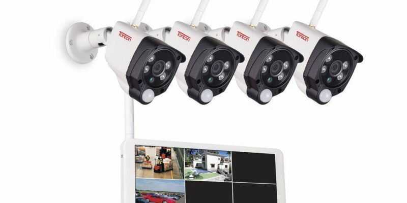 Kit complet de caméras de surveillance et enregistrement