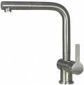 Mizzo Avori Mitigeur Cuisine | Inox Brossé Mat | Robinet à Bec extractible | Mélangeur en acier inoxydable | pour Évier De Cuisine | Pivot de 360 degrés | Mélangeur avec Douchette