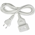 MutecPower Rallonge câble d’Alimentation électrique ménagère, 1 Prise EUROPLUG vers 1 Prise de 6 Ampère – 2 mètres