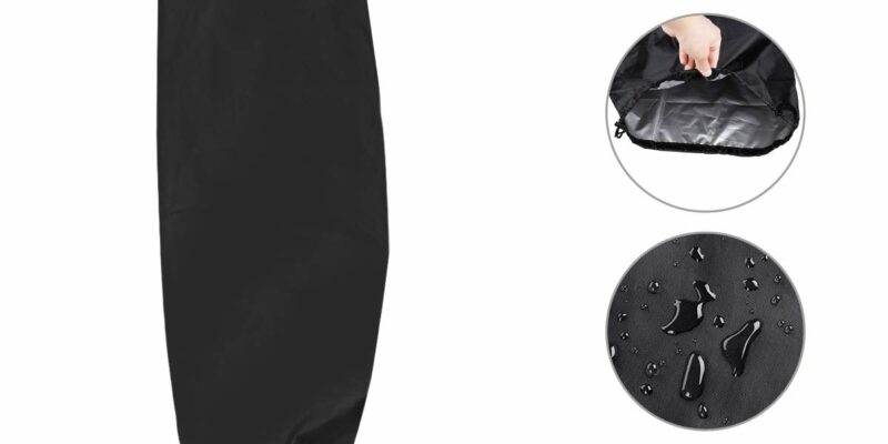 Housse de protection pour parasol déporté. Couverture pour parasol de jardin à mât excentré. Imperméable, anti-poussière/UV/intempéries Dimensions 265 * 50 * 70 * 40cm