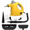Nettoyant Vapeur de Main, Nettoyeur Vapeur Portable d’Utilisations Multiples avec 9 Accessoires pour Retirer Manches, Tapis, Rideaux Sièges de Voiture, Cuisine, Chinches, Sol, Salle de Bain