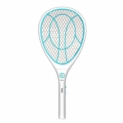 Raquette anti-moustiques électrique. Permet de se débarrasser rapidement des moustiques, mouches et autres insectes volants. Rechargeable par USB, éclairage LED, double couche de protection en maille