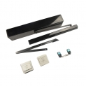 Olide SW100 double fermeture automatique de porte battante avec bouton poussoir