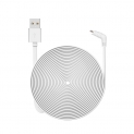 OWSOO Cordon d’alimentation,6 Mètres GO Ligne Électrique,Arlo Pro, Arlo Pro 2, Cordon d’alimentation Arlo GO (Design Étanche à Douille,Pas de Douille) Modèle: Arlo Pro, PRO2