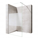 Paroi de douche pare-douche verre de securite 10mm barre de stabilisation rectangulaire douche a l´immatriculation Bremen 2S 130×200