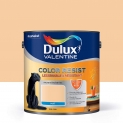 Peinture Color Resist Dulux Valentine – Lessivable et resistante pour Murs & Boiseries – aspect Mat Aurore 2,5 L – Dulux Valentine