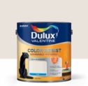 Peinture Color Resist Dulux Valentine – Lessivable et resistante pour Murs & Boiseries – aspect Mat Marbre Blanc 2,5 L – Dulux Valentine