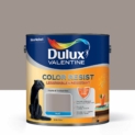 Peinture Color Resist Dulux Valentine – Lessivable et resistante pour Murs & Boiseries – aspect Mat Taupe Collector 2,5 L – Dulux Valentine