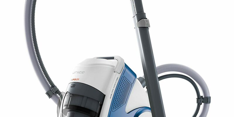 Aspirateur multifonctions 3 en 1 et nettoyeur vapeur. 6 Bars, 236 W, 0.8 litres. Couleur: Bleu et Blanc