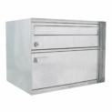Rottner 4673 Distel Swiss Boîte aux lettres avec compartiment pour colis Noir XL