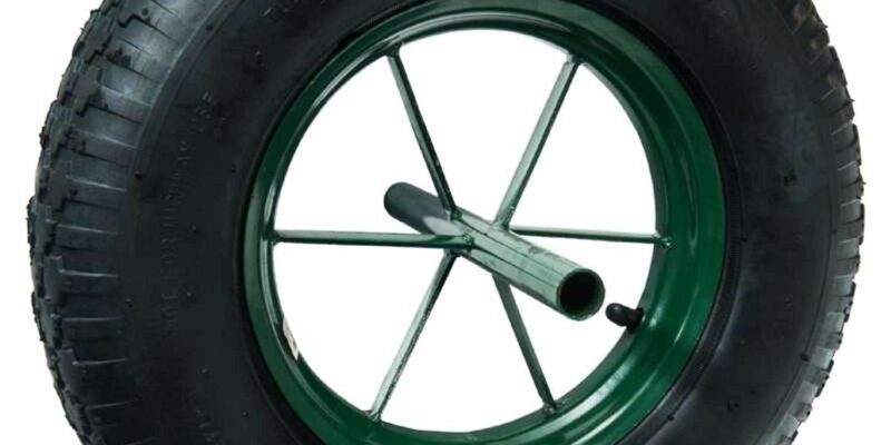 Roue gonflable 15” 385×95 axe 20mm