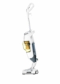 Nettoyeur balai vapeur Rowenta RY7597WH. Nettoyage à la vapeur de tous vos sols ou tapis sans détergent. Autonomie jusqu’à 40 minutes, 1700W. Coloris Blanc et Argent