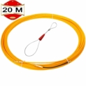 RUNCCI ® (20M) Ruban nylon diamètre 0.12in (3mm) enfileur fils électrique