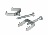 Schneider Electric SC5S520692 Lot de 2 griffes de fixation Odace, Gris, L L 35mm x H 15 mm x P 5 mm