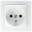 Schneider Electric SC5SHN0262273P Alrea Prise de courant 2 pôles + terre à connexion rapide, Blanc