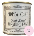 Shabby-chic Peinture à meuble à base de chaux idéale pour créer un style shabby-chic Rose bébé 1l