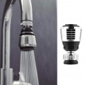 Sioneit Nouvelle Maison Cuisine Salle de Bain Utile Robinet Bubbler Écoulement De L’eau Spill 360 ° Fil D’eau Filtre Salle de bain