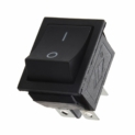 SODIAL(R) 28x21mm AC 250V 16A 4 Broches I/O 2 Positions DPST Interrupteur a bascule