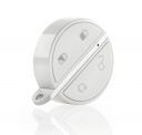 SOMFY – Key Fob | Badge de Désactivation Mains Libres Bluetooth | Compatibilité avec Somfy One et Somfy Home Alarm | Batterie Remplaçable (1 an) | Installation Facile | App pour iOS/Android – Blanc